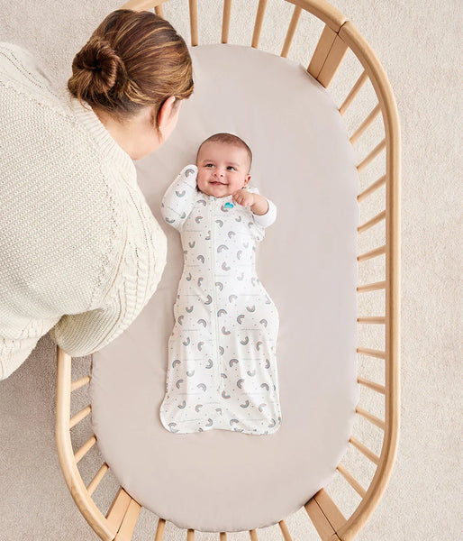 In 3 einfachen Schritten vom Pucken zum armfreien Schlaf