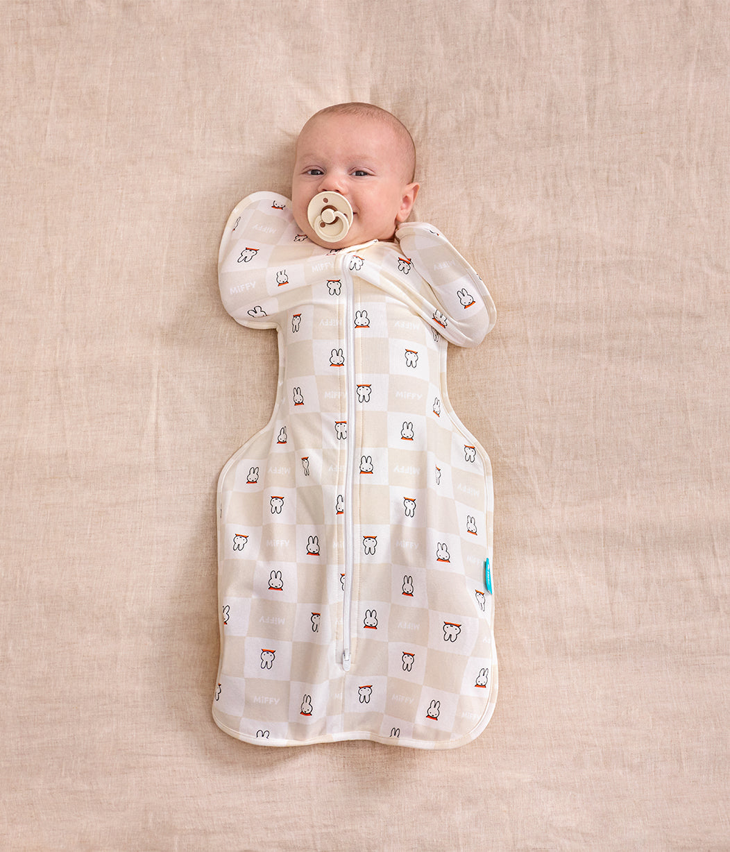 Fascia avvolgente Swaddle Up™ 1.0 TOG cotone betulla a quadri Miffy