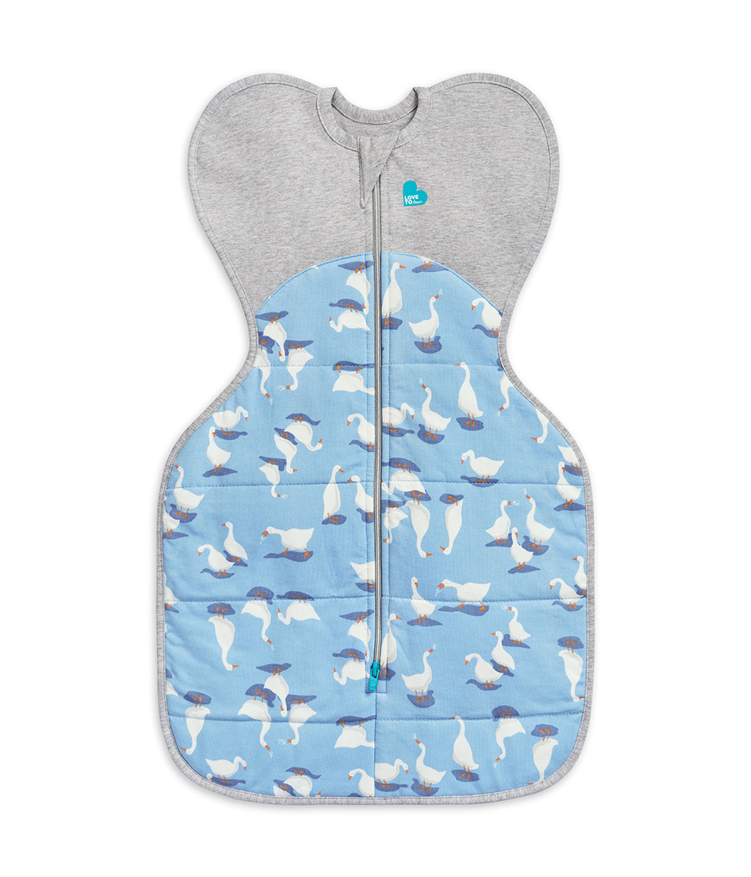 Borsa fasciatoio Swaddle Up™ blu fumo caldo