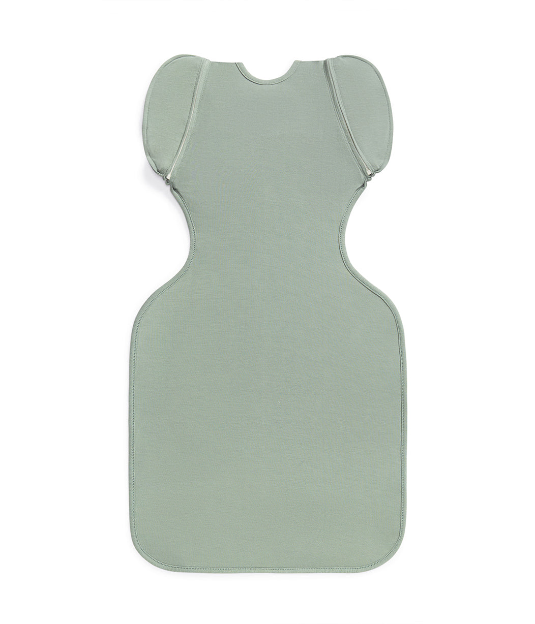 Swaddle Up™ Sacco Nanna 2-in-1 Transizione 1.0 TOG in Viscosa di Bambù Oliva Scuro