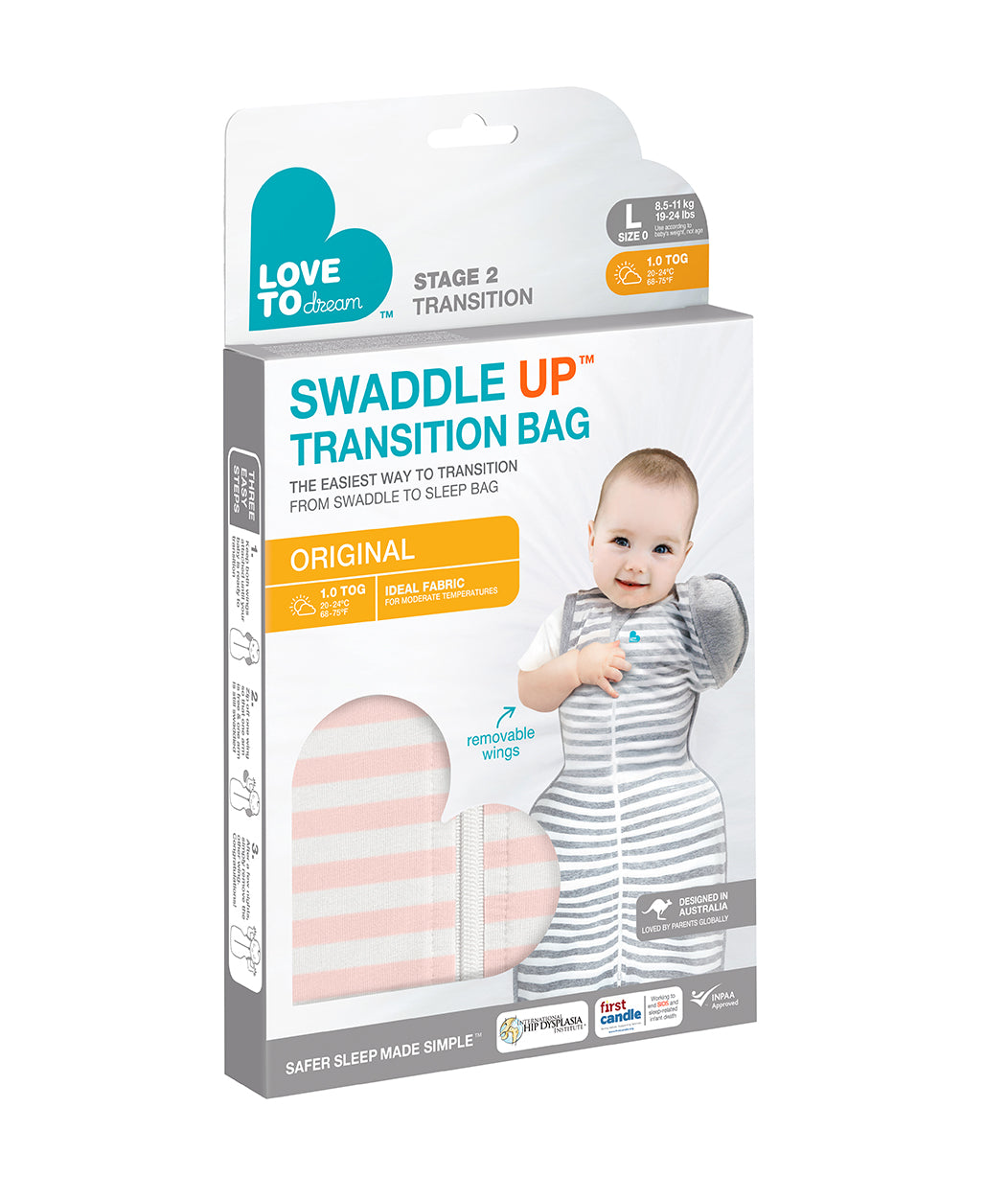 Borsa Swaddle Up™ Transition Swaddle originale rosa antico