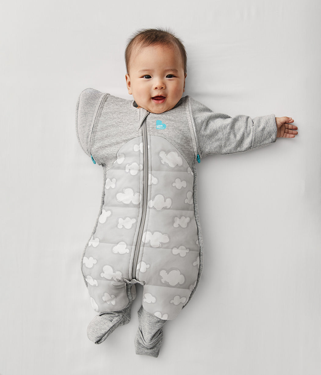 Tuta di transizione Swaddle Up™ Warm Daydream Grey