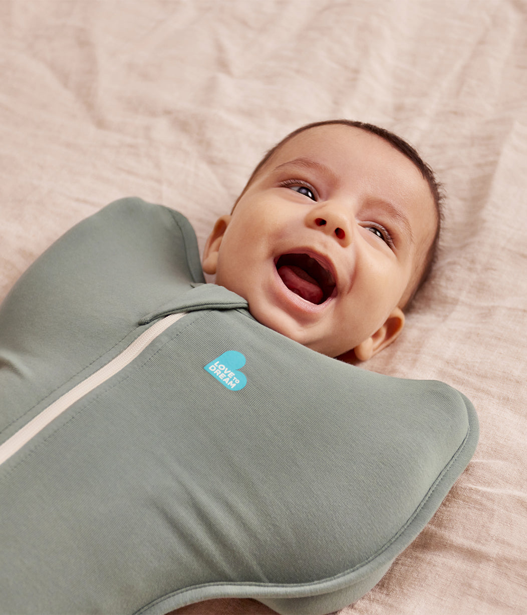 Swaddle Up™ Pucksack 1.0 TOG Viskose aus Bambus Tiefes Oliv
