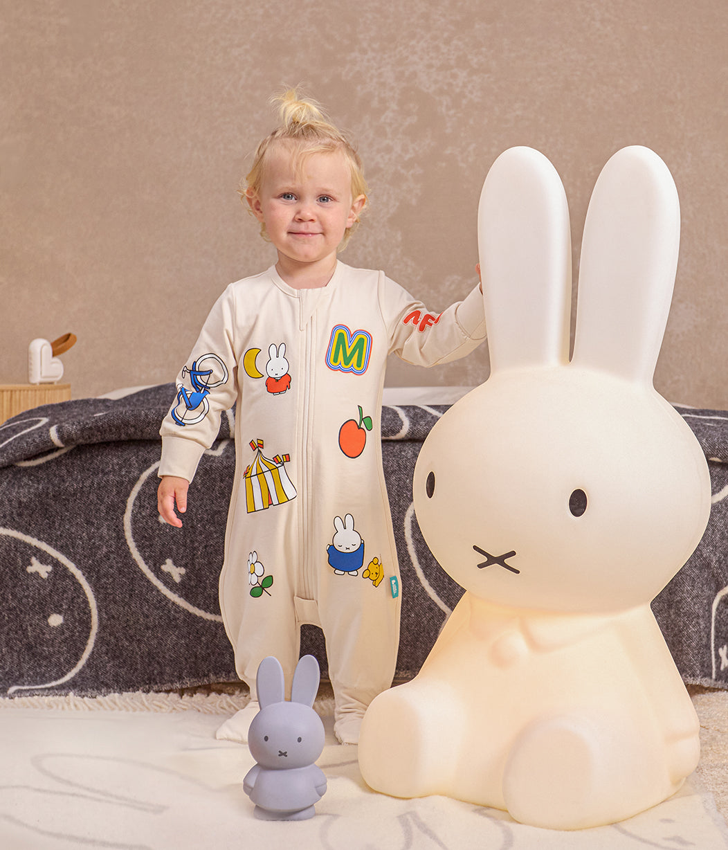 Pigiama a manica lunga 1.0 TOG in cotone motivo Miffy betulla