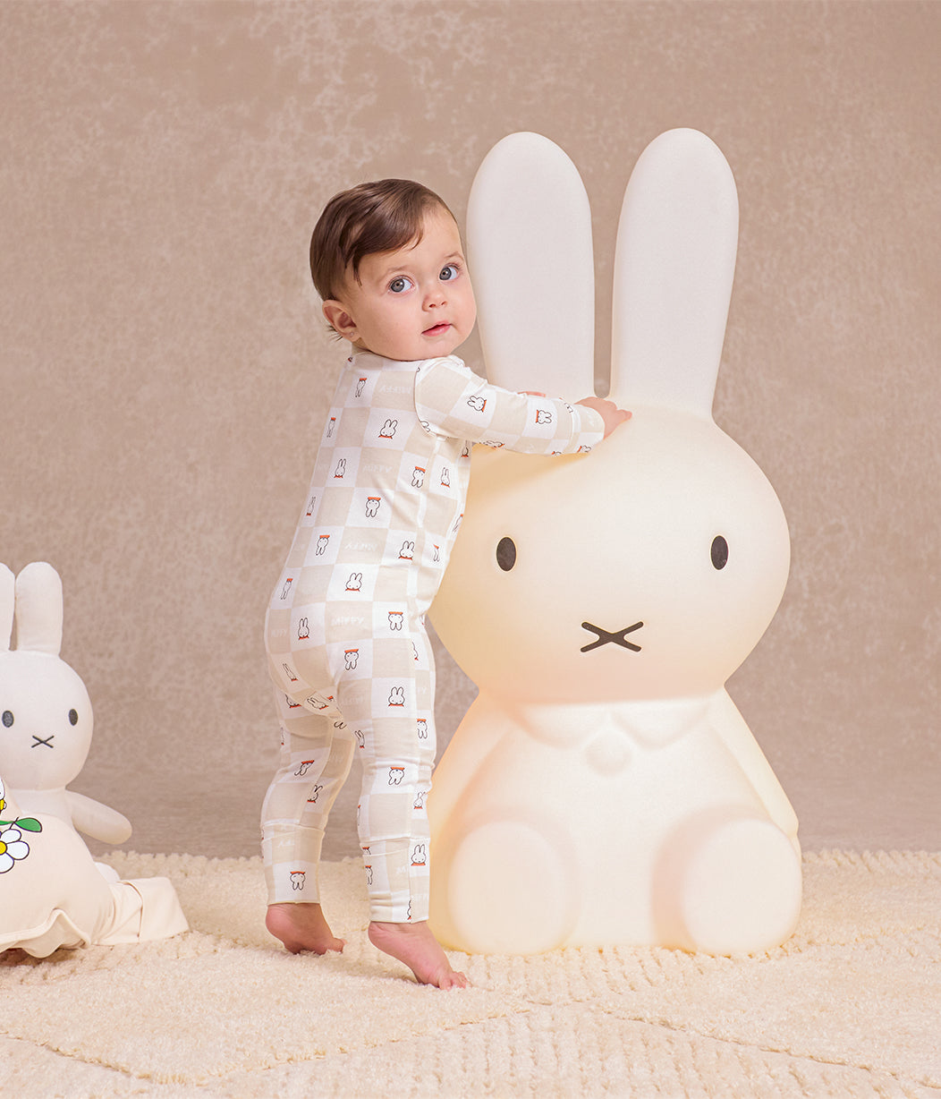 Romper Cotton Birch Miffy Checker