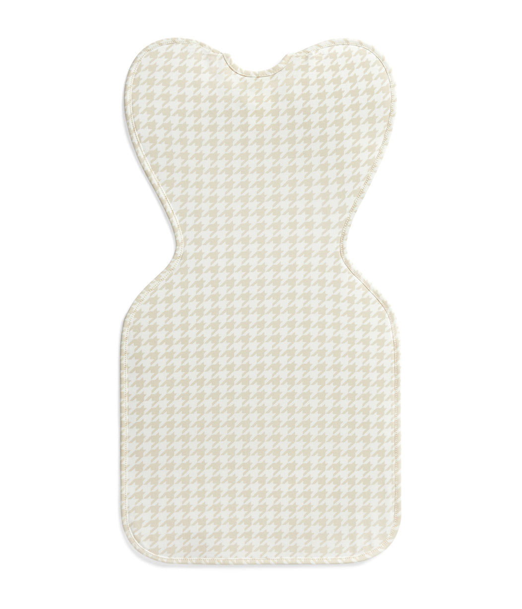 Swaddle Up™ Fascia contenitiva 1.0 TOG Cotone Beige Pied-de-poule