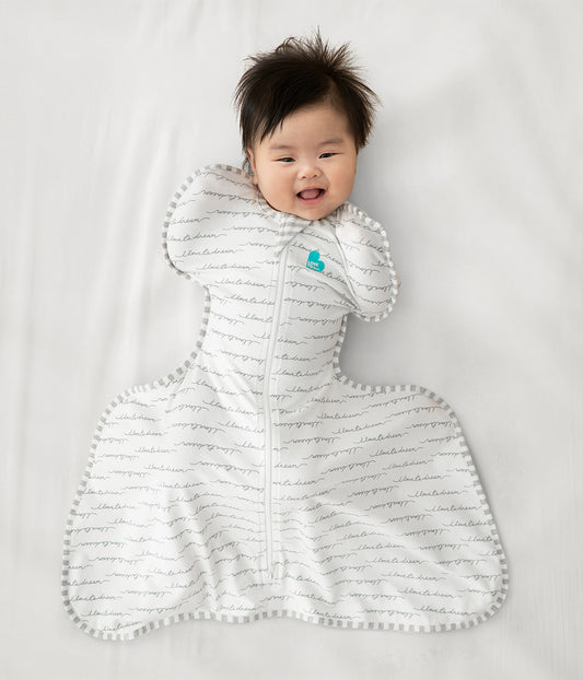 Swaddle Up™ Fascia contenitiva speciale per displasia dell’anca 1.0 TOG Cotone Sognatore Bianco