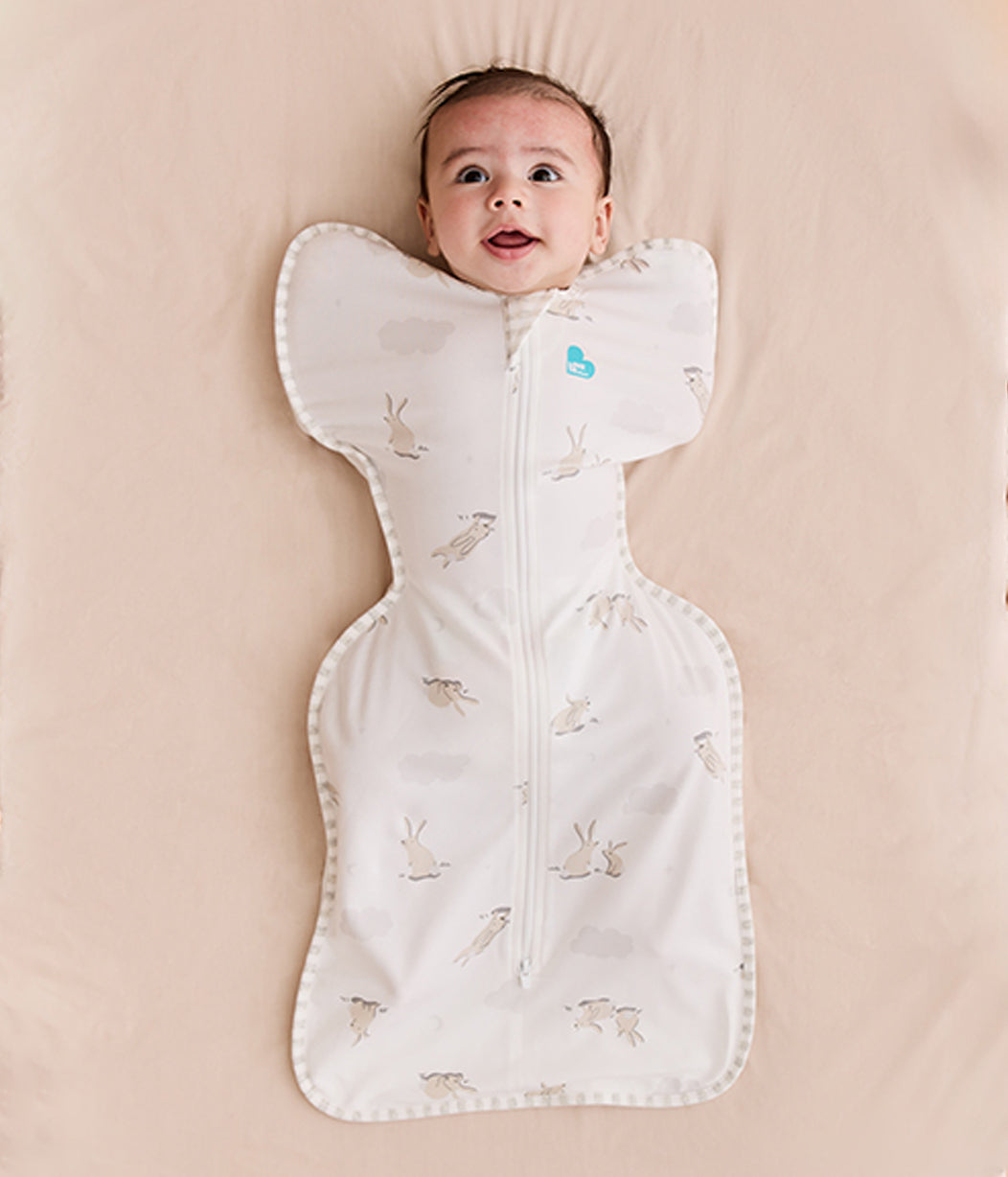 Swaddle Up Starter Set | 1,0 TOG | Bianco Nuvole Coniglietti | Bianco Sognatore | Mélange Naturale