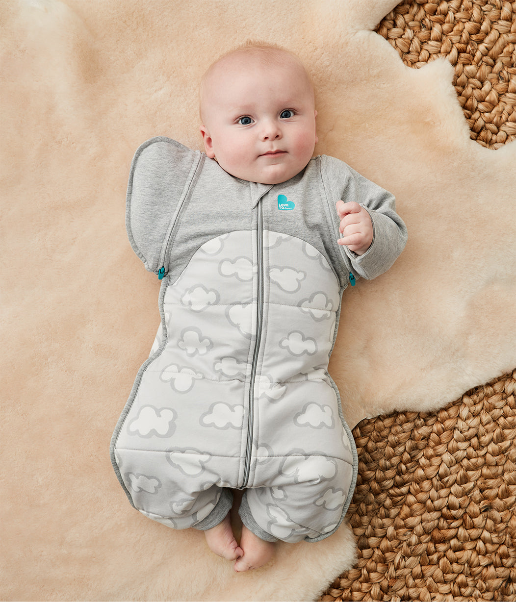 Tuta di transizione Swaddle Up™ Warm Daydream Grey