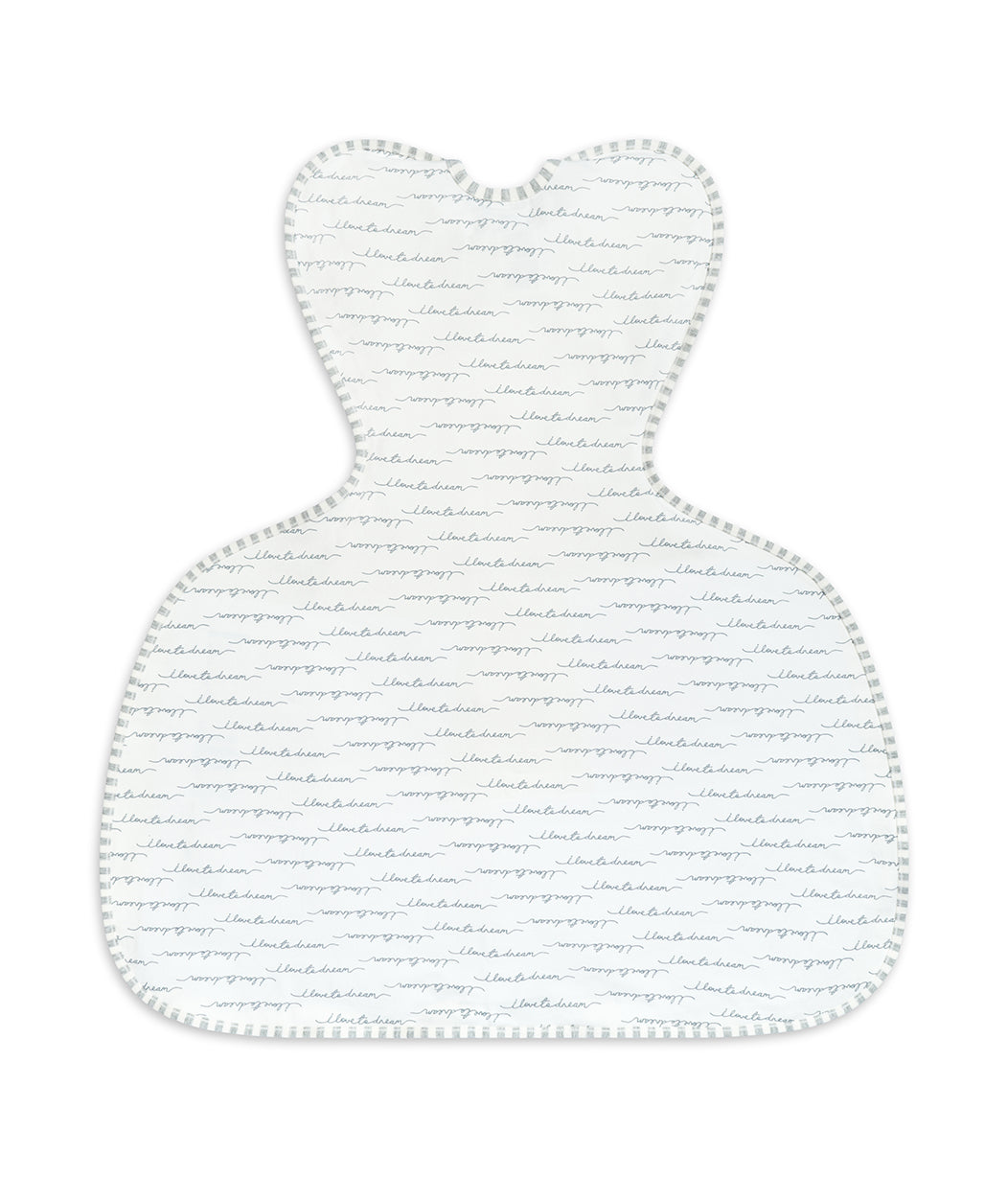 Swaddle Up™ Pucksack Hüftdysplasie 1.0 TOG Baumwolle Weiß Träumer