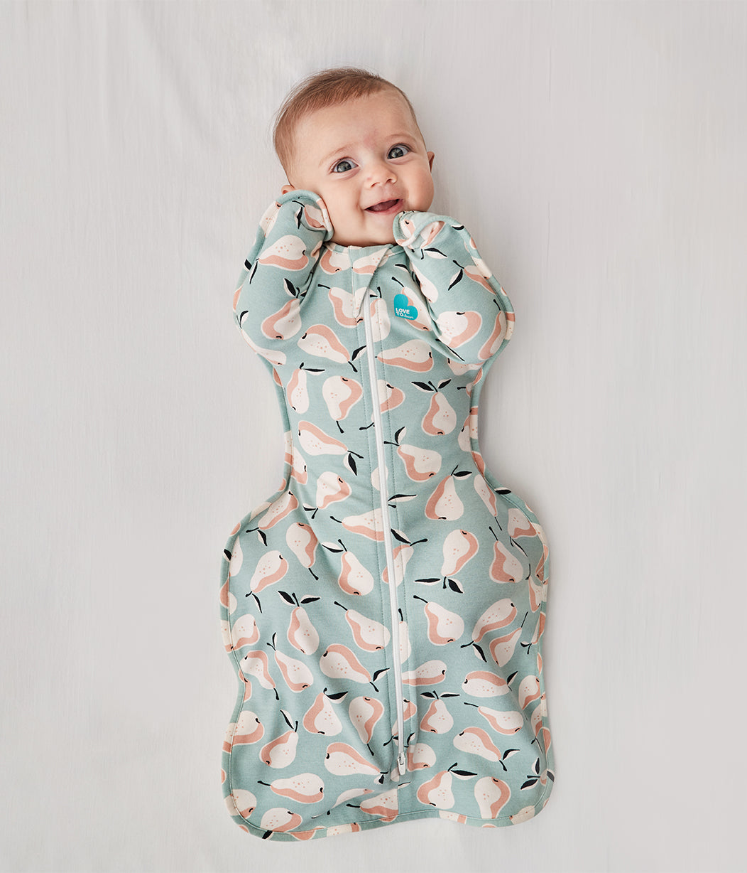 Borsa Swaddle Up™ con motivo a pera originale color oliva