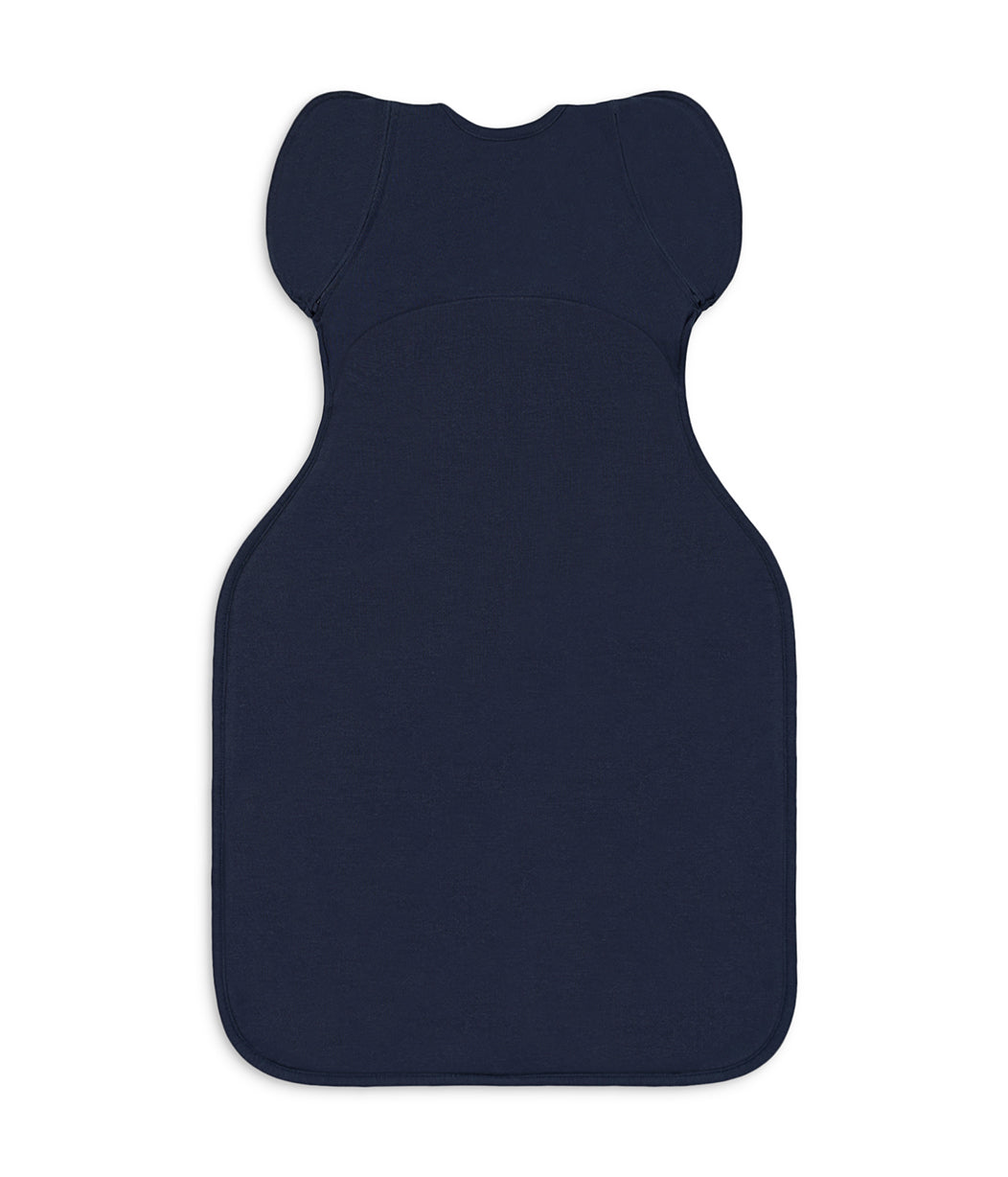 Swaddle Up™ 2-in-1 Sacco nanna di transizione 1.5 TOG Pile di cotone Blu marino Stella scintillante ricamata