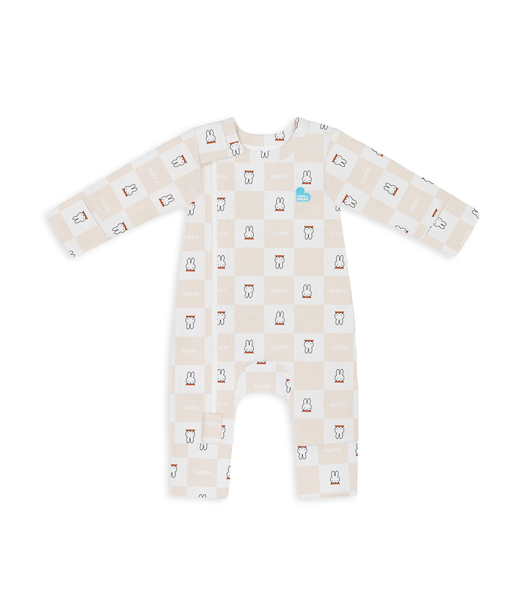 Romper Cotton Birch Miffy Checker