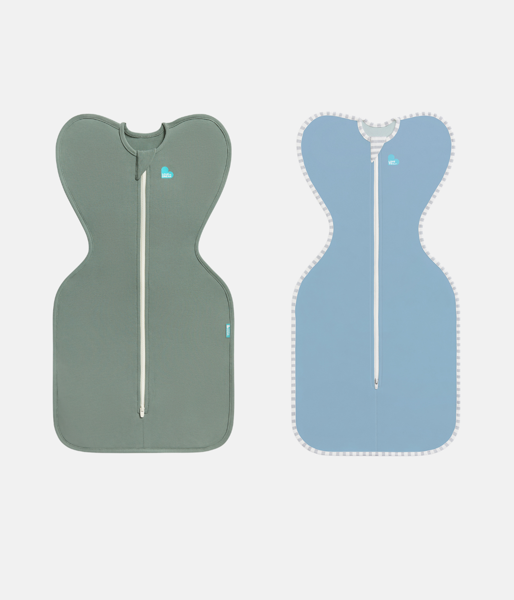 Swaddle Up Starter Set | 1,0 TOG | Bianco Nuvole Coniglietti | Bianco Sognatore | Mélange Naturale