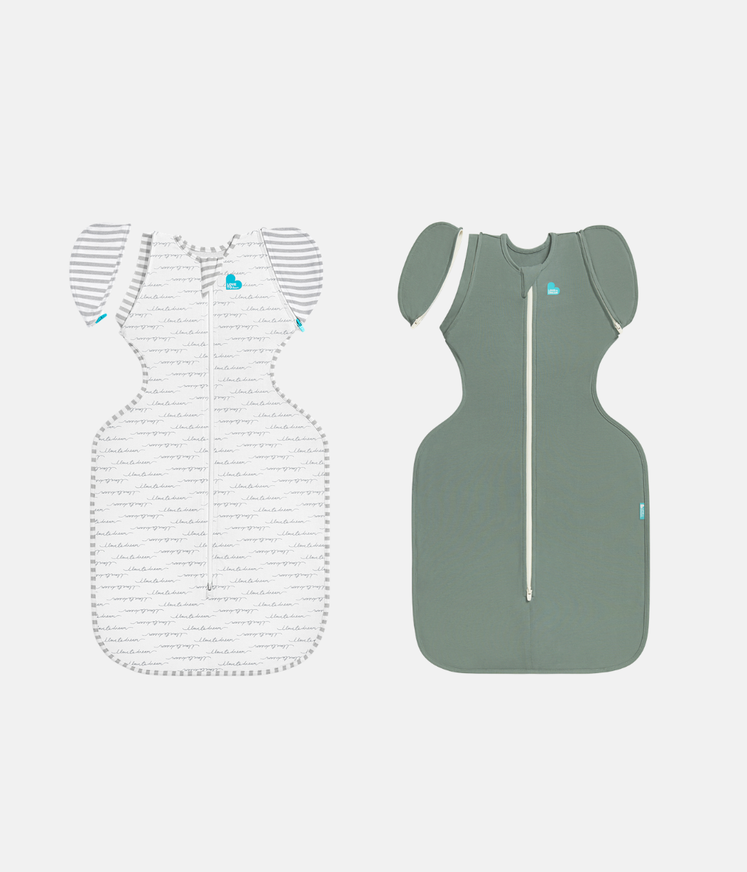 Swaddle Up™ 1.0 TOG Cotton Dusty Blue Daydream