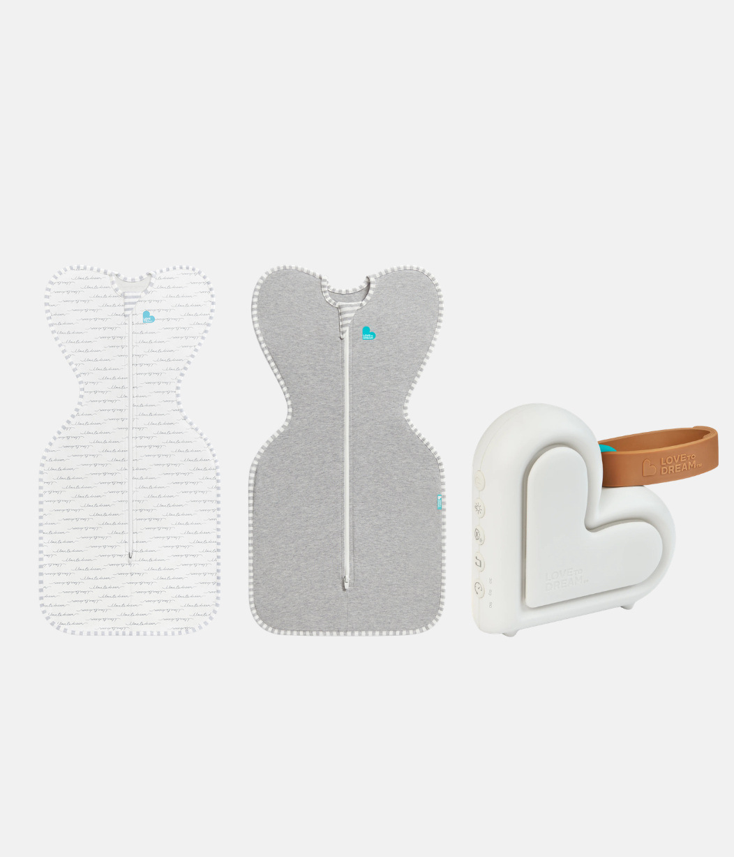 Swaddle Up Starter Set | 1.0 TOG | White Clouds Bunnies | White Dreamer | Oat