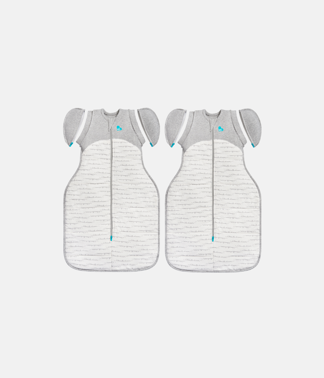Swaddle Up™ 1.0 TOG Cotton Dusty Blue Daydream