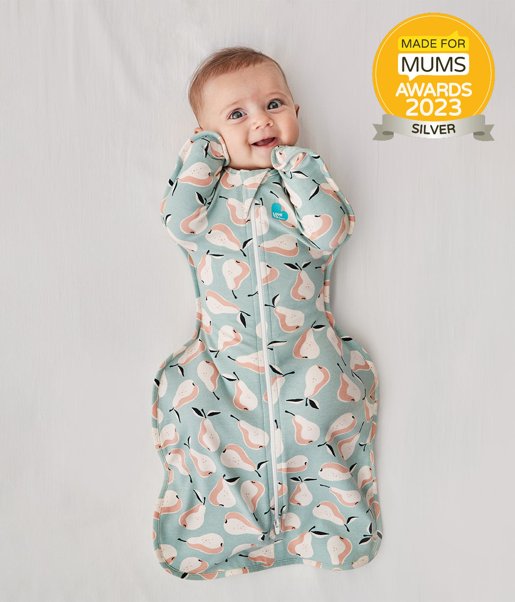 Borsa Swaddle Up™ con motivo a pera originale color oliva