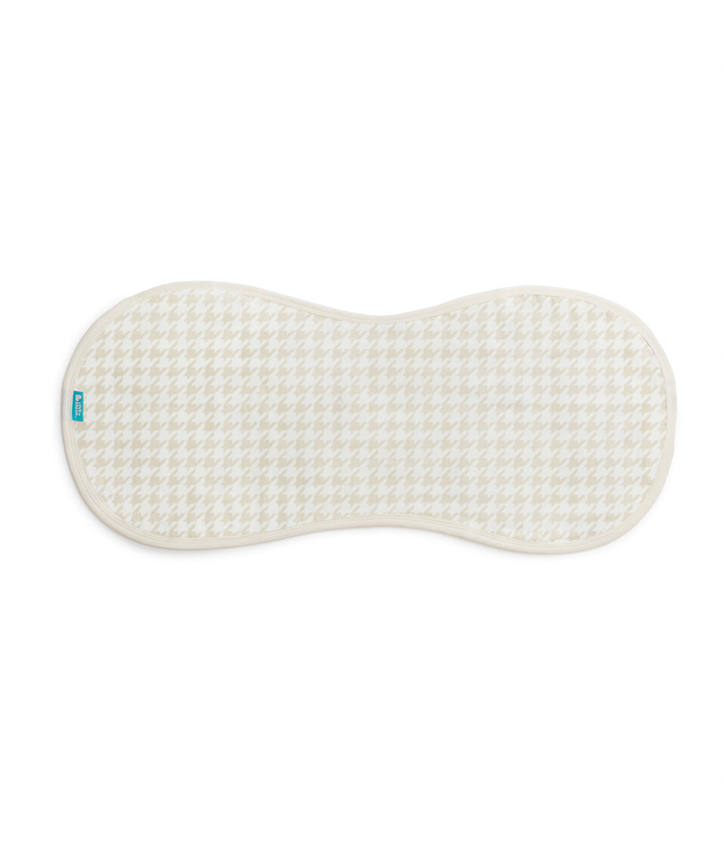 Burp Cloth 2 Pack Muslin White Cloud Bunnies