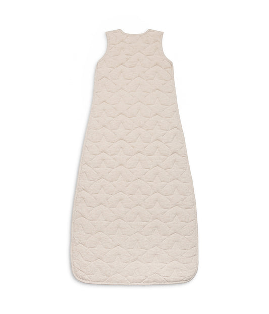 Sacco nanna senza maniche 2.5 TOG Cotone Grigio melange trapuntato con stelle