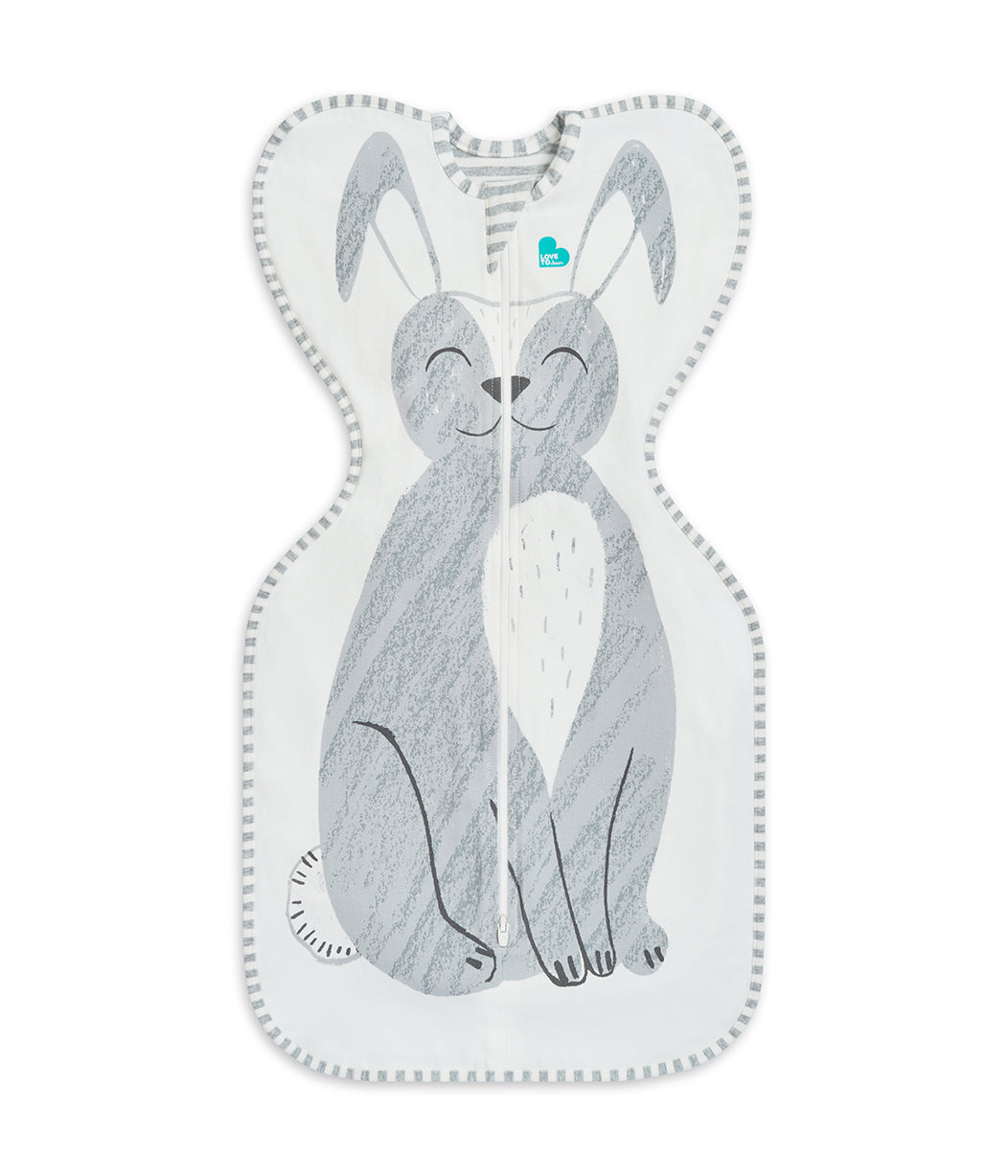 Borsa Swaddle Up™ originale Stevie il coniglio grigio