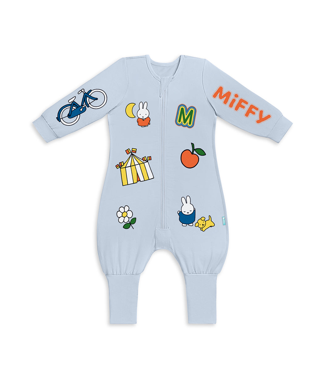 Pigiama manica lunga 1.0 TOG cotone blu motivo Miffy