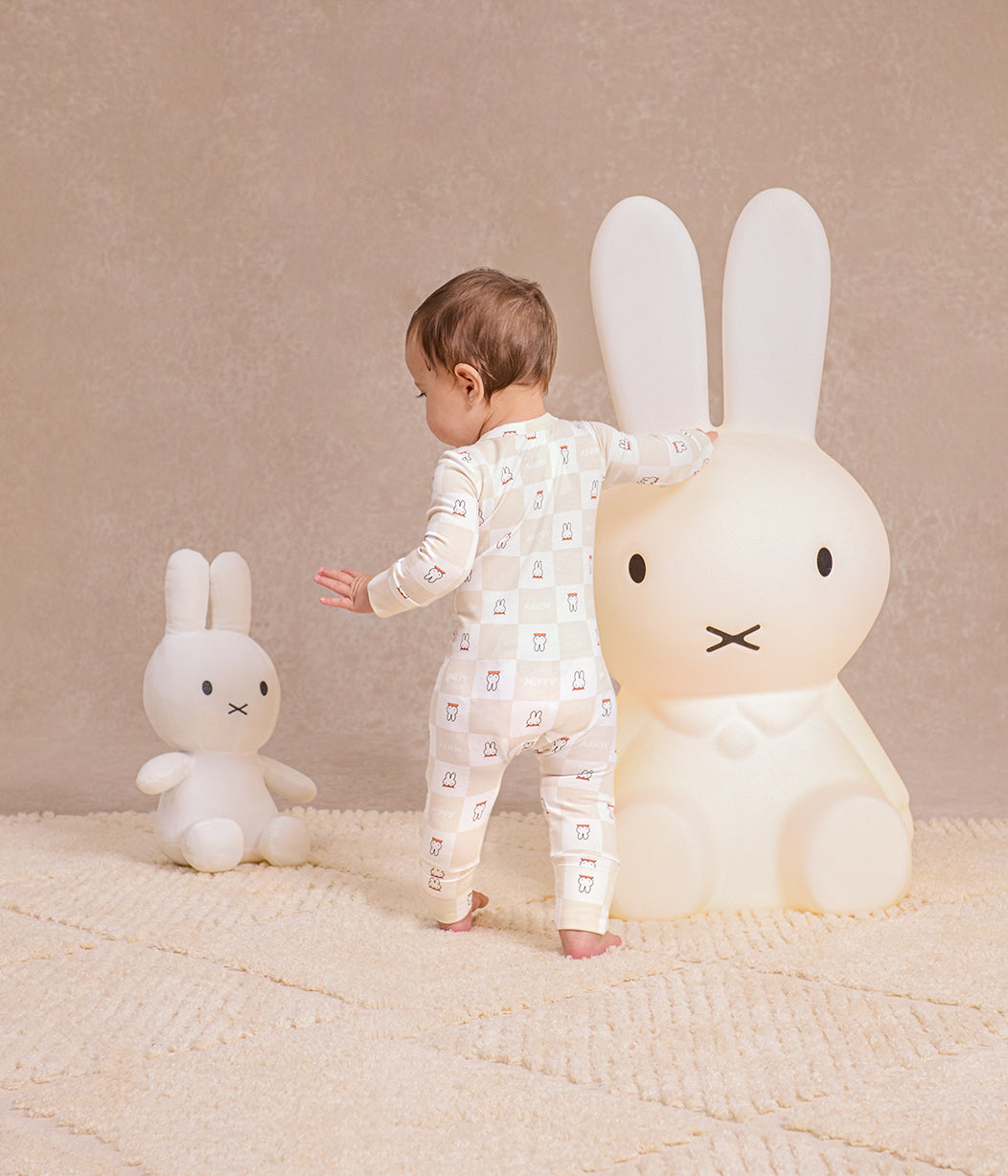 Romper Cotton Birch Miffy Checker