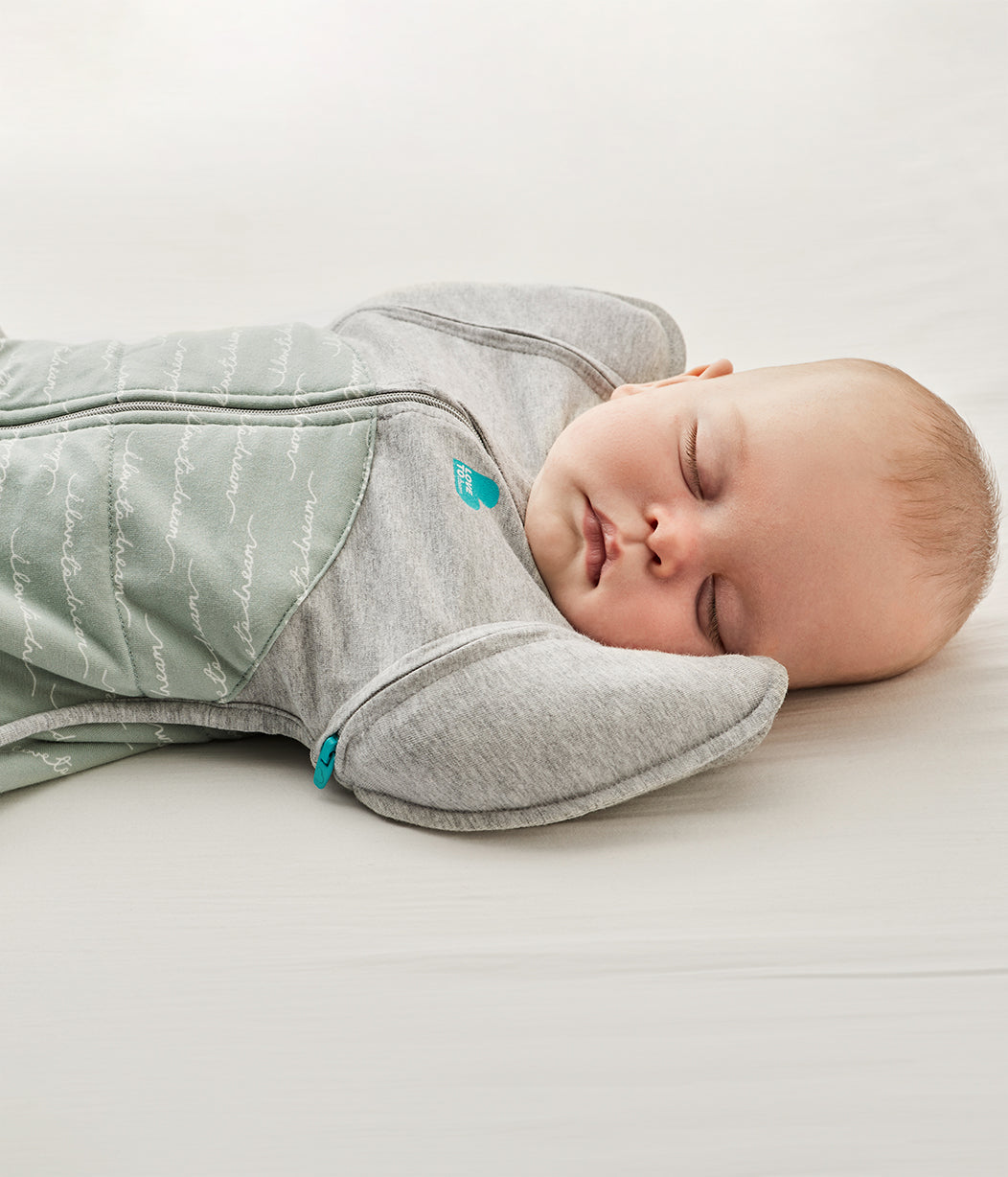 Borsa fasciatoio di transizione Swaddle Up™ Warm Dreamer Oliva