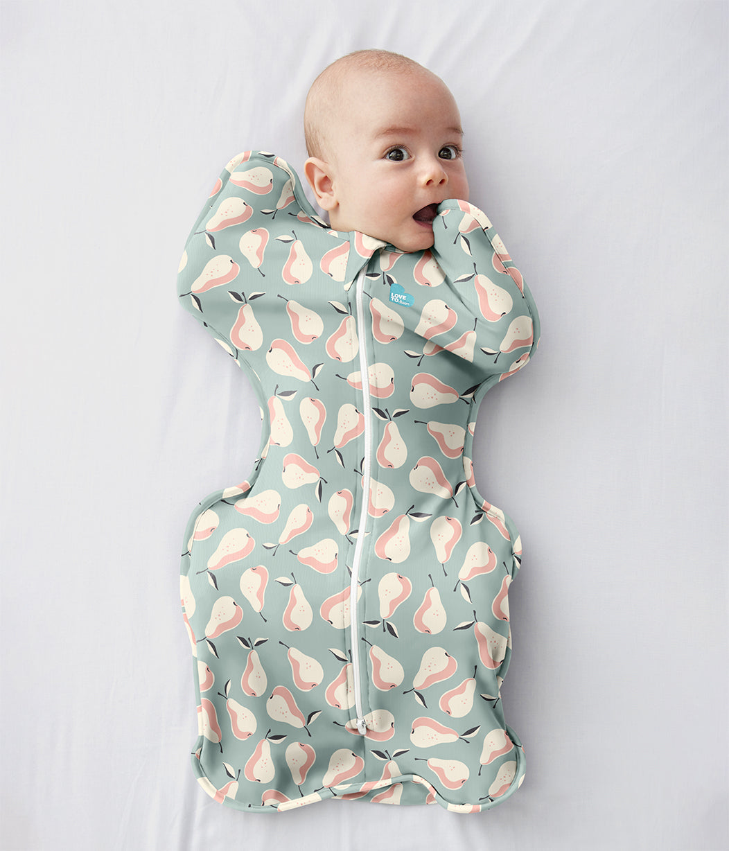 Borsa Swaddle Up™ con motivo a pera originale color oliva