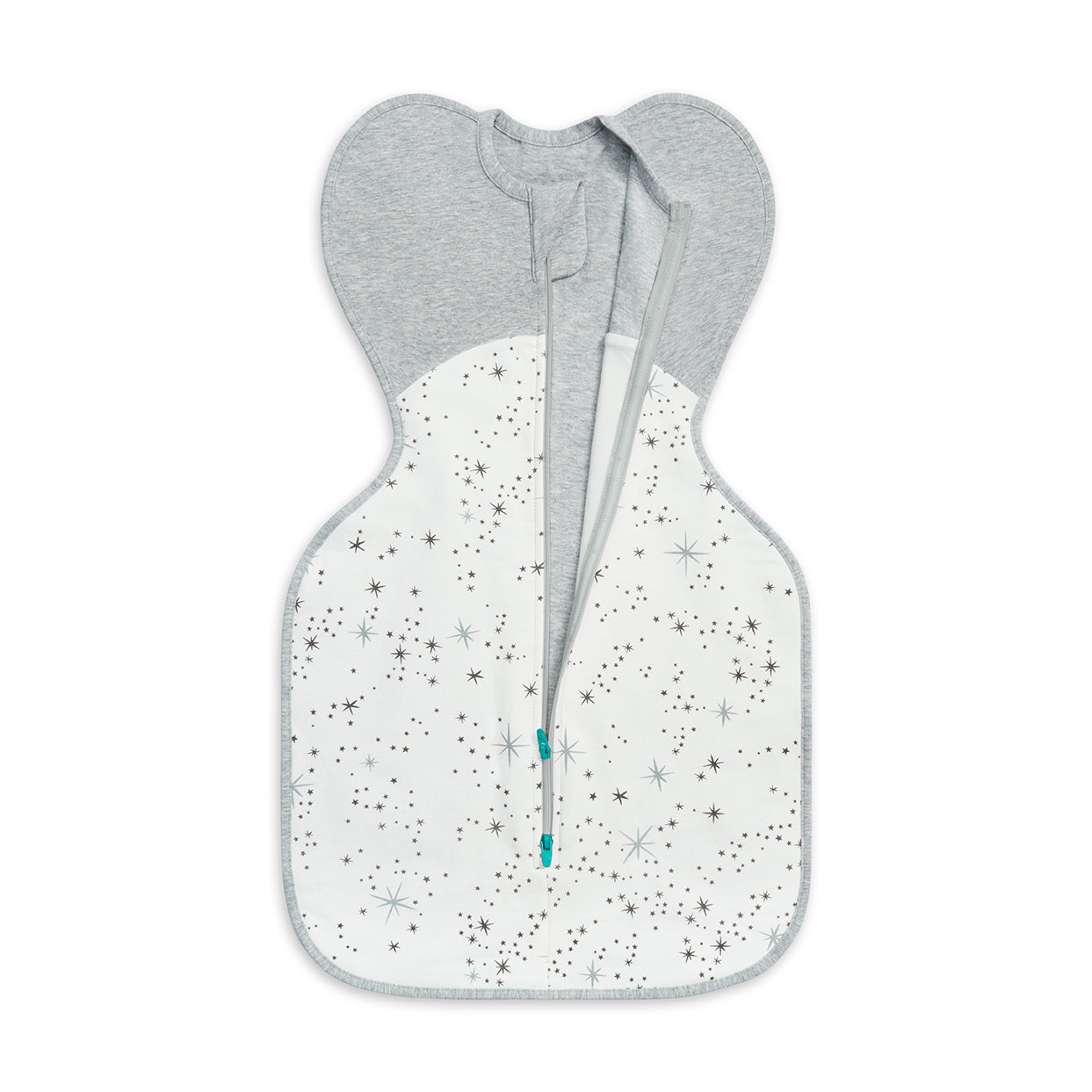 Swaddle Up™ Pucksack Mild (18-24°C) Weiß Nordstern Baumwollfleece