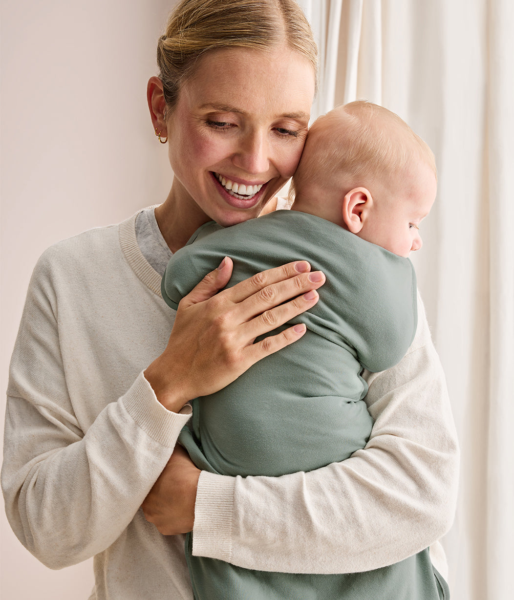 Swaddle Up™ Pucksack 1.0 TOG Baumwolle Tiefes Oliv