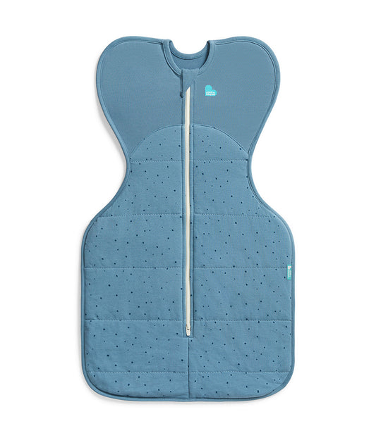 Swaddle Up™ 2.5 TOG Cotton Storm Blue Pebbles