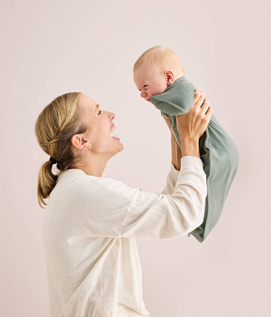 Swaddle Up™ Pucksack 1.0 TOG Baumwolle Tiefes Oliv