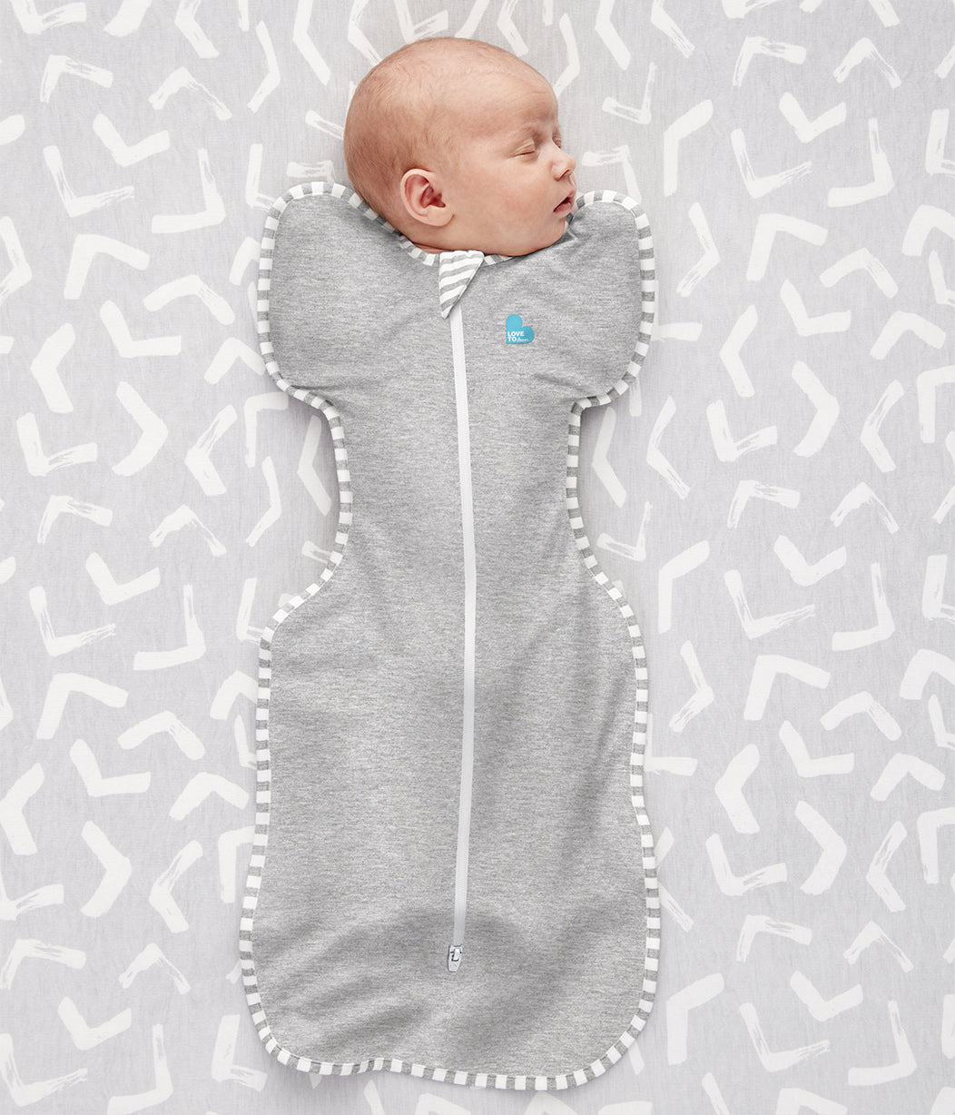 Swaddle Up™ Newborn Starter Pack Originale Grigio e Coniglietto