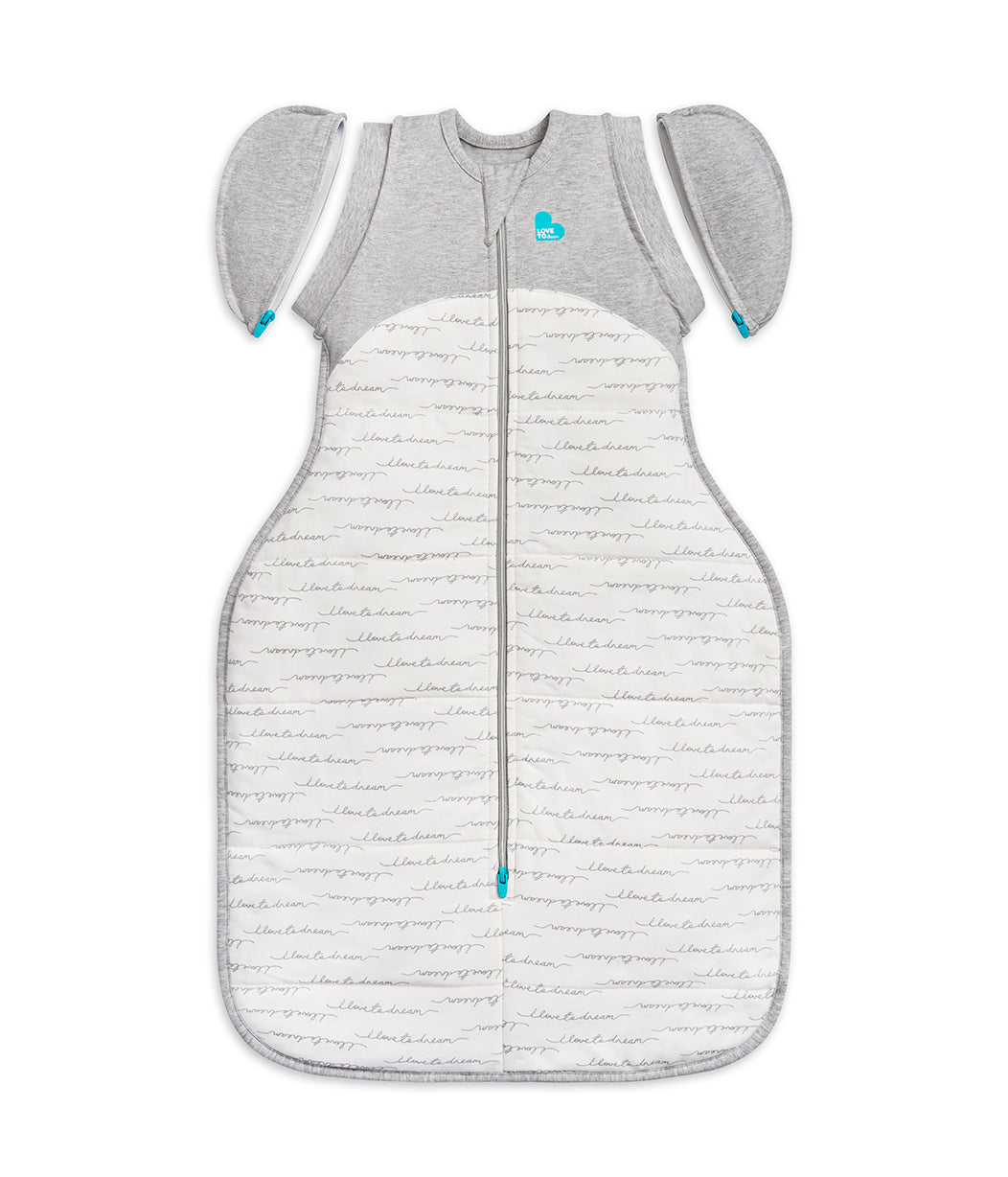 Swaddle Up™ 1.0 TOG Cotton Dusty Blue Daydream
