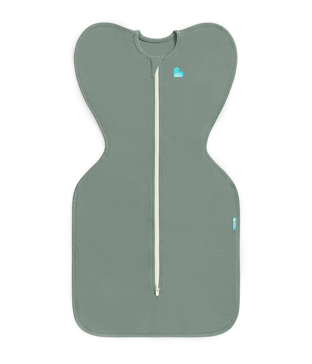 Swaddle Up™ Pucksack 1.0 TOG Viskose aus Bambus Tiefes Oliv