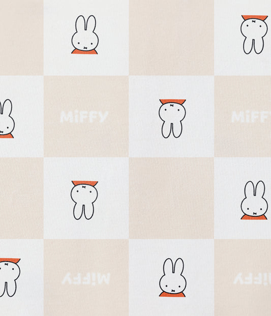 Strampler Baumwolle Birke Miffy Karomuster