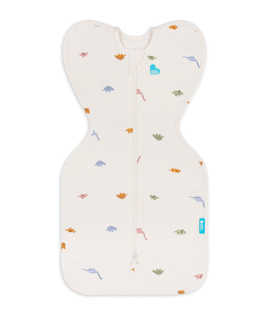 Swaddle Up Starter Set | 1,0 | 1,5 TOG | Dino Schnarch | Naturmeliert | Naturmeliert Zweige