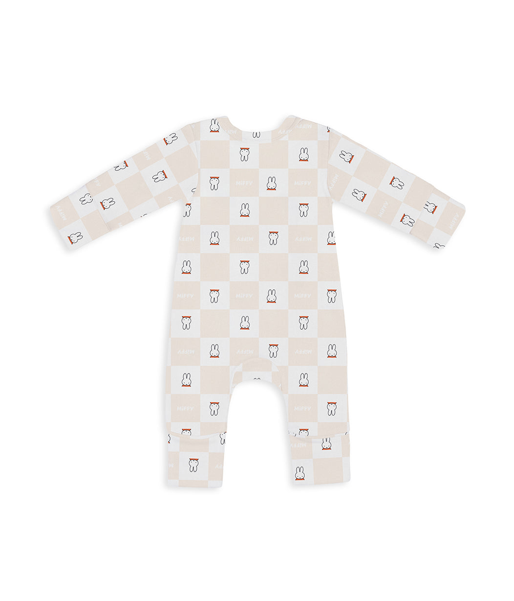 Romper Cotton Birch Miffy Checker