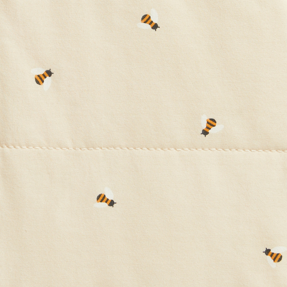 Swaddle Up™ 2.5 TOG Quilted Cotton Oatmeal Bees