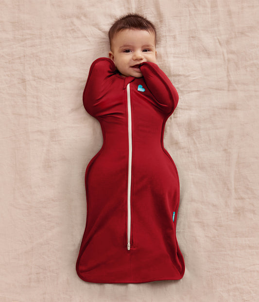 Swaddle Up™ Fascia contenitiva 1.0 TOG originale cotone bordeaux