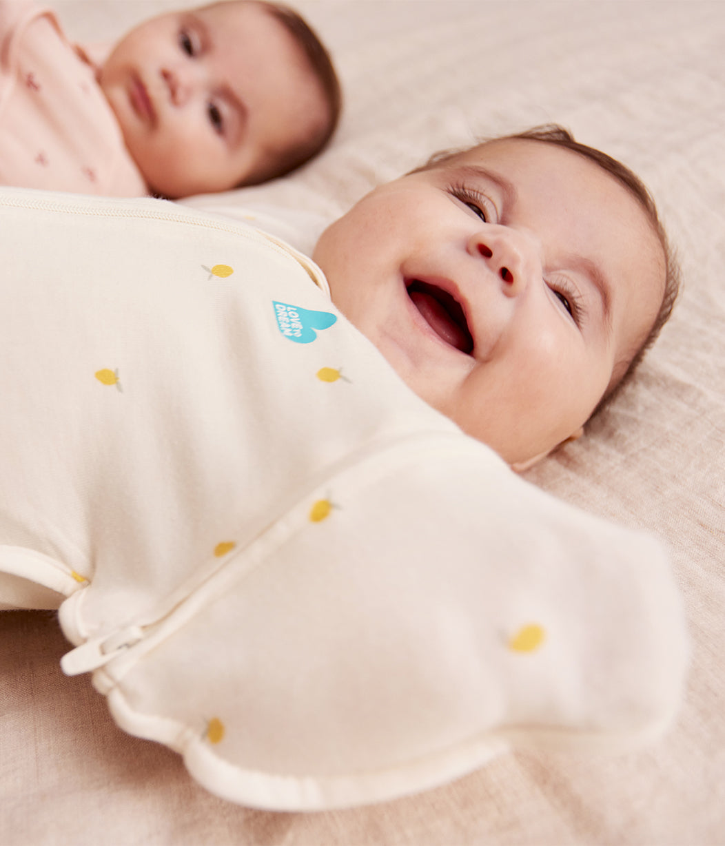 Swaddle Up™ Transition Bag 1.0 TOG Viscose from Bamboo Cream Lemons