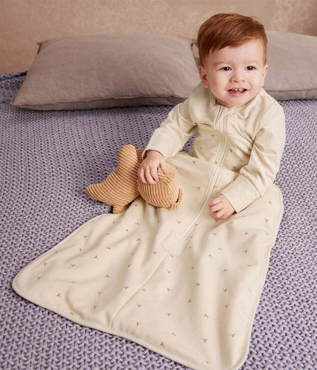 Schlafsack Bundle | 1,5 TOG | Oliv Zweige 2 | Naturmeliert Zweige