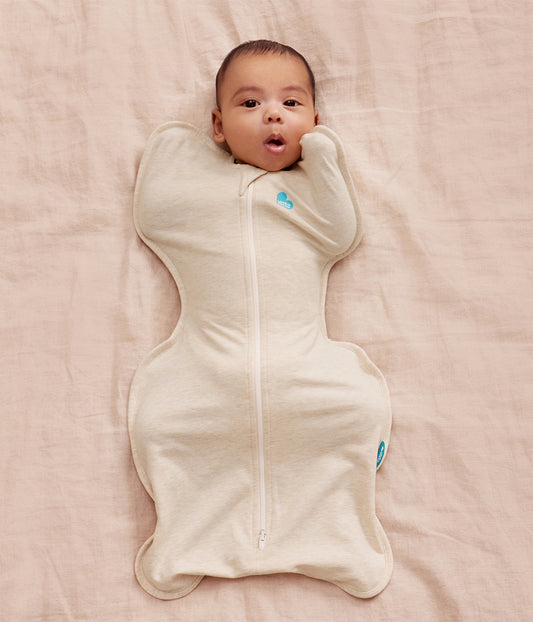Sacco a pelo Swaddle Up™ 1.0 TOG in cotone naturale screziato
