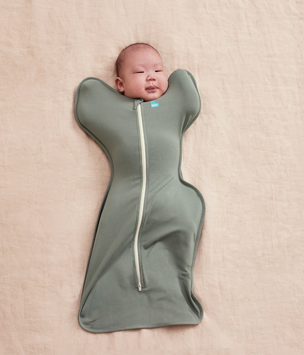 Swaddle Up™ Pucksack 1.0 TOG Baumwolle Tiefes Oliv