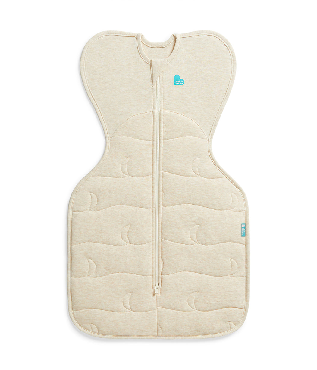 Swaddle Up™ Swaddle Bag 3,5 TOG Cotone Naturale Marl Trapuntato Luna