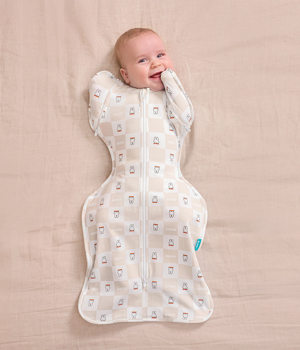 Swaddle Up™ 2-in-1 Sacco nanna transitorio 1.0 TOG Cotone Birch Miffy a quadretti