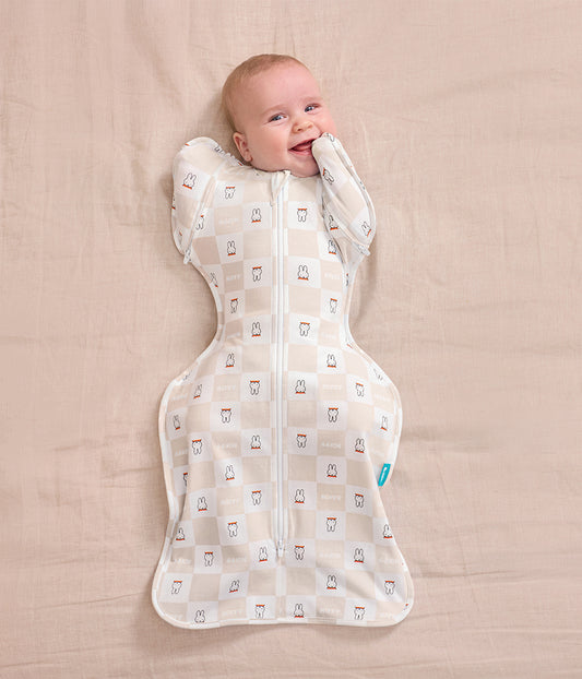 Swaddle Up™ 2-in-1 Sacco nanna transitorio 1.0 TOG Cotone Birch Miffy a quadretti