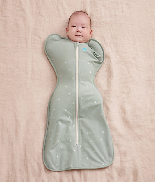 Swaddle Up™ 1.5 TOG Cotton Fleece Olive Twigs