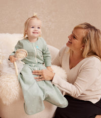 Sacco nanna maniche lunghe 1.5 TOG Cotone Olive Rami